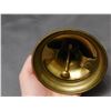 Image 3 : Brass Dinner Bell Service Bell Button Top