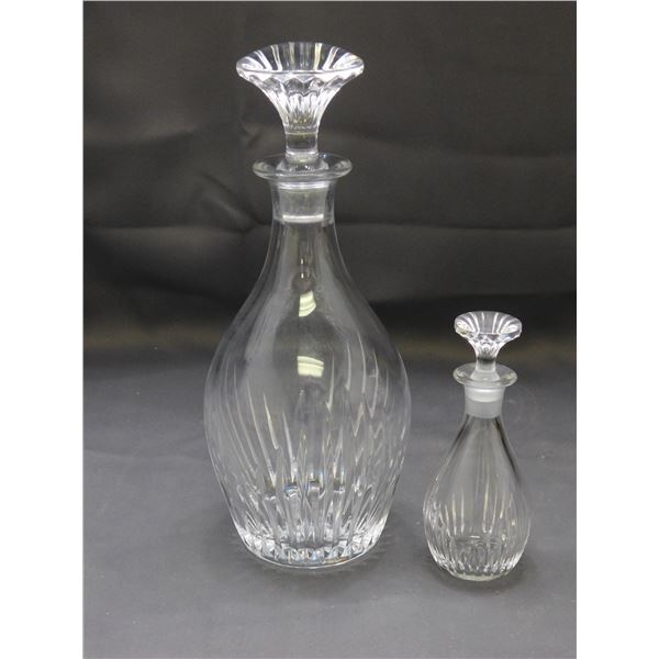 Baccarat Crystal France Decanter with Accomplice