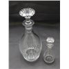 Image 2 : Baccarat Crystal France Decanter with Accomplice