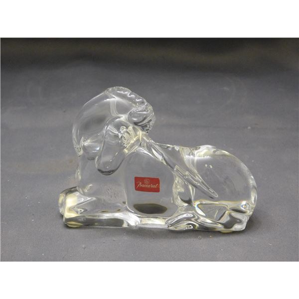 Baccarat Crystal Unicorn Figurine