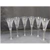 Image 1 : Set of 6 "Toast To Happiness" Waterford Crystal Toasting Champagne Flutes Glasses