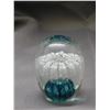 Image 2 : Art Glass Paperweight 3.5"
