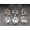 Image 3 : Set of 6 Gold Rimmed Highball Glasses