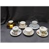 Image 1 : Lot of 6 Tea Cups and Saucers Duchess, Royal Kent, Elizabethan, Crown Ming, Royal Albert