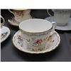Image 3 : Lot of 6 Tea Cups and Saucers Duchess, Royal Kent, Elizabethan, Crown Ming, Royal Albert
