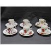 Image 1 : Lot of 6 Royal Grafton Espresso Cups & Saucers