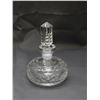 Image 2 : Lot of 3 Crystal Decanters 1 Romania