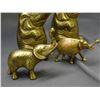 Image 2 : Lot of 4 Brass Elephants