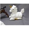 Image 5 : Trinket Jars, Beswick Horse *chip* and Unicorn Figurines