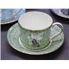 Image 2 : Wedgwood 8 Tea Cups Set Millennium 1999 Fine Bone China