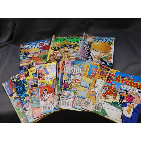 Vintage Shonen Jumps & Comics Archie, Micronauts, Transformers