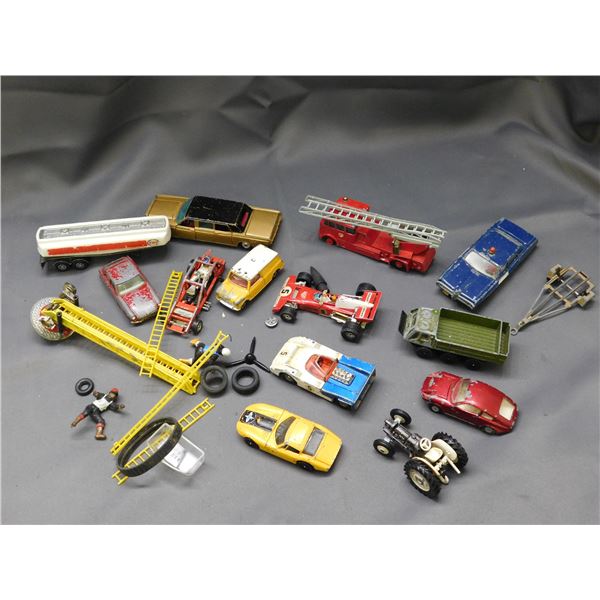 Lot of Die Cast Dinky Corgi Matchbox Toys *rough*