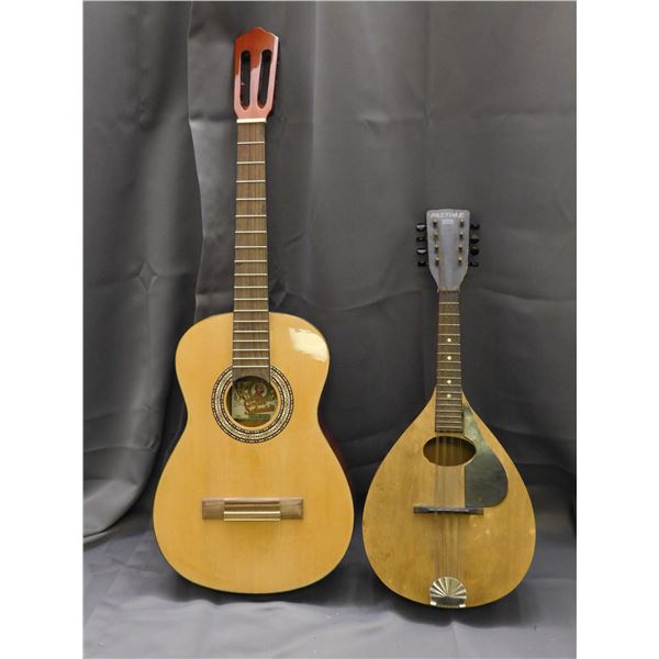 Pastime Mandolin & Guitar Oscar Schmitt (no strings or tuning picks)