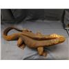 Image 3 : Large Wood Carved Iguana