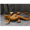 Image 5 : Large Wood Carved Iguana