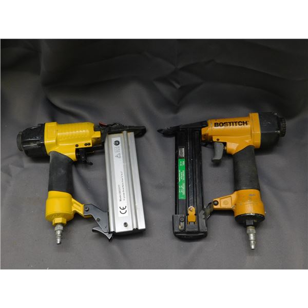 Lot of 2 18 Guage Brad Air Nailers Bostitch Model SB-2in1 & Power Fist