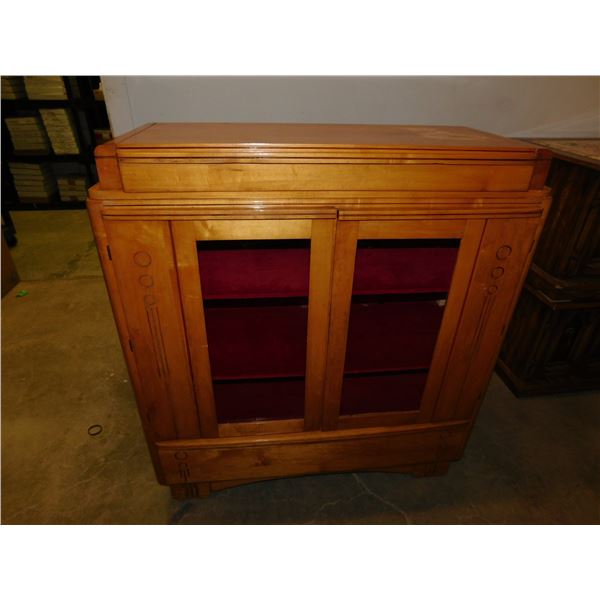 Wooden Display Hutch Sideboard