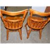 Image 3 : Pair of Vintage Wooden Maple? Dining Chairs