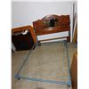 Image 1 : Vintage Wooden Headboard & Bed Frame Rails