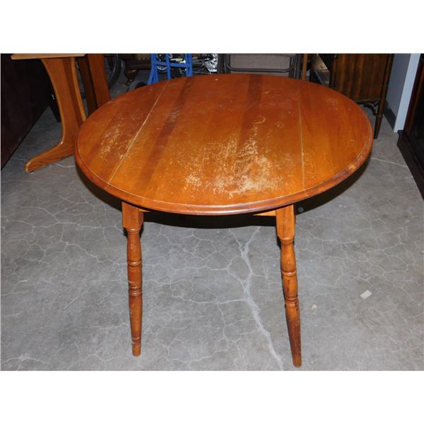Drop Leaf Wooden Dining / Kitchen Table