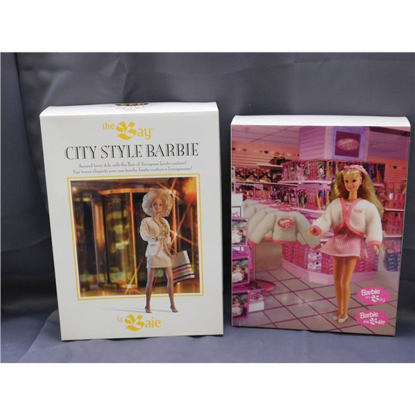 Lot of 2 1993, 1996  The Bay City Style Barbie & Barbie on Bay Dolls NIB