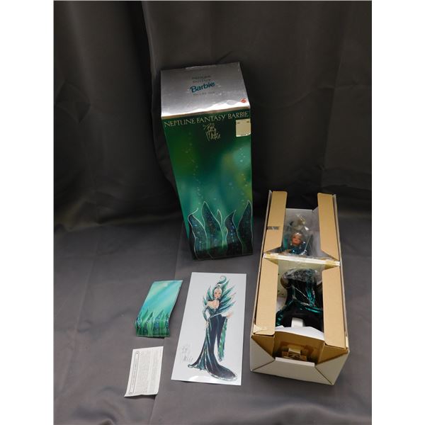 1992 Bob Mackie Neptune Fantasy Barbie (previously opened) Doll