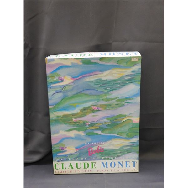 1997 Claude Monet Water Lily Barbie Doll NIB