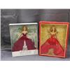 Image 1 : 2014 & 2015 Holiday Barbies NIB