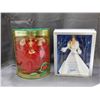 Image 1 : Lot of 2 Holiday Visions 2003 & Holiday 1993 Barbie Dolls NIB