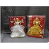 Image 1 : 2020 & 2021 Holiday Barbies NIB