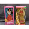 Image 1 : Lot of 2 Dolls of the World 1992 Australian (previously opened) & 1998 Mexican NIB  Barbie Dolls