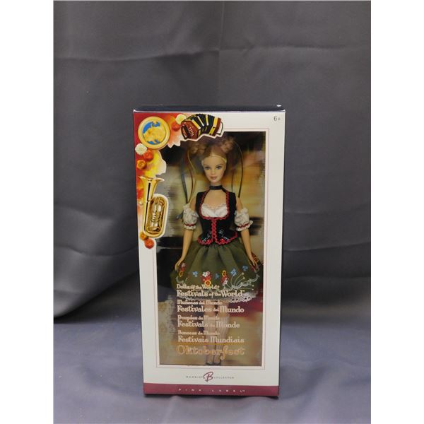 2006 Dolls of the World Festivals of the World Oktoberfest Barbie Doll NIB