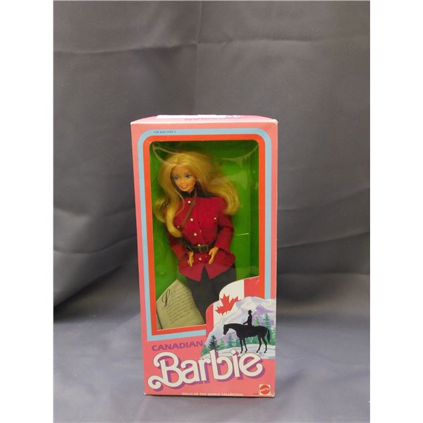 1987 Dolls of the World Canadian Barbie (previously opened)