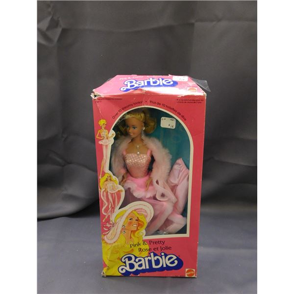 1981 Pink and Pretty Barbie Doll (previously opened)