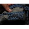 Image 9 : Michael Kors Blue Leather Snakeskin Tote Handbag Studded *rough shape*