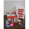 Image 1 : LARGE Bundle of Office Supplies Printer Paper, Envelopes, Sticky Pads, Printer Ink Carts, Etc