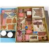 Image 2 : Bundle of Rubber Stamps / Embossing Crafting Supplies Card Making, Scrapbooking, Etc