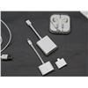 Image 2 : Bundle of Apple iPhone / iPod Chargers USB USBC, iPod Shuffle Dock, Ear Buds, Converters
