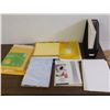 Image 1 : Bundle of Office Folders, Printer Paper (some w patterns) & Mailers / Bubble Mailers