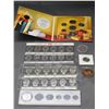 Image 1 : Lot of Assorted Collectible Canadian Coins Canada 125 25cent Province Set, Confederation 25cent