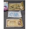 Image 4 : Lot of Assorted World Money Paper Bills, Roman Coin Reproductions
