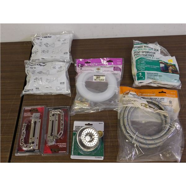 Lot of Assorted Contractor Home Renovation Parts Pieces Unopened