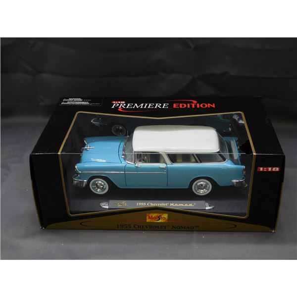 Maisto 1:18 Premier Edition 1955 Chevrolet Nomad Die Cast Car NEW