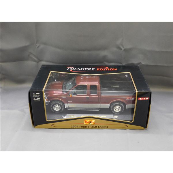 Maisto 1:18 Premier Edition 2004 Ford F-350 Lariat Die Cast Car NEW