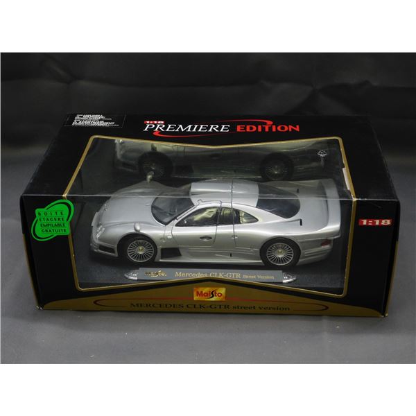 Maisto 1:18 Premier Edition Mercedes CLK-GTR Street Version NEW Die Cast