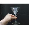 Image 3 : Lot of 7 Wine Glasses and 7 Martini Glasses