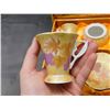 Image 3 : Yamasen Japan Gold Collection Fine Porcelain 24kt Gold Plated Tea Set boxed