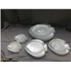 Image 1 : Lot of Arcoroc Glass Fish Servers 3 Different Sizes