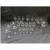 Image 1 : Lot of Assorted Glassware Wine, Martini 30pcs