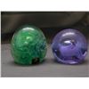 Image 2 : Lot of 2 Art Glass Paperweights Caithness Mooncrystal Scotland & Kerry Glass Ireland
